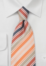 orange-peach-gray-striped-tie