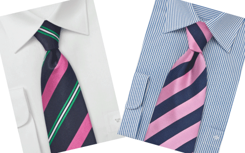 pink-blue-striped-ties