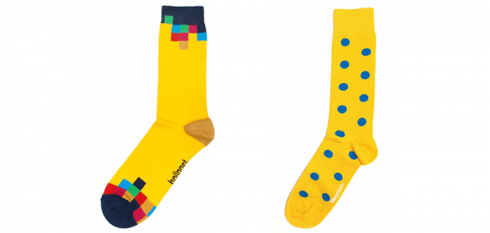 yellow socks