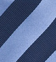 Striped Tie in Navy and Blue