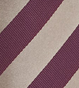 Striped Tie in Gold and Burgundy