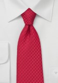 red-micro-check-tie
