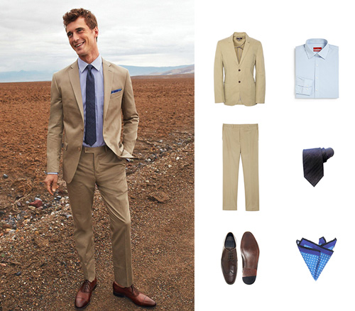 Summer Style Suit and Accessories