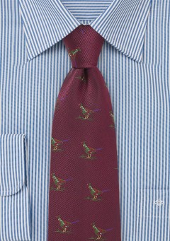 pheasant-necktie-burgundy