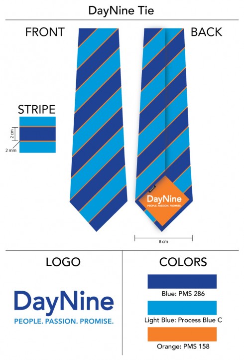 Custom-Silk-Necktie-Logo