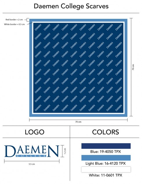 Daemen_College_Womens_Logo_Scarves