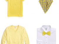 Men's Fashion Pieces in Yellow