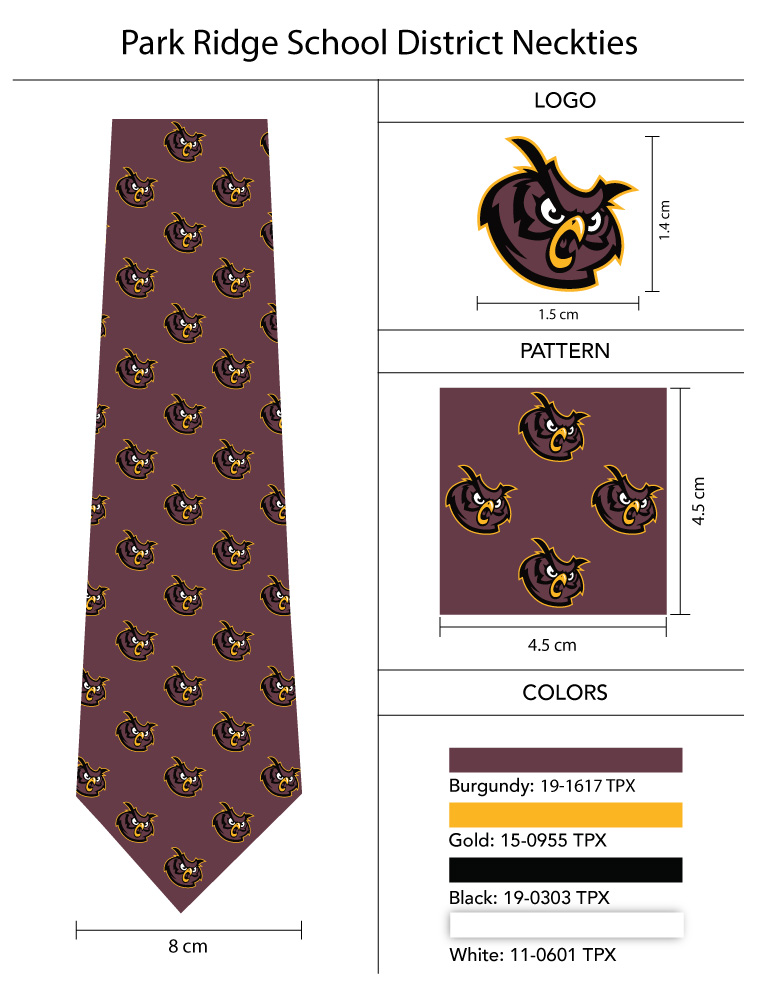Mascot School Neckties