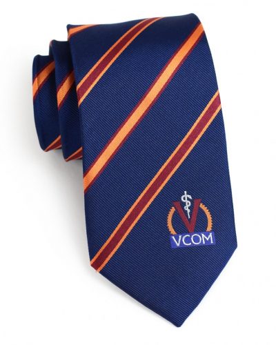 Custom woven logo tie