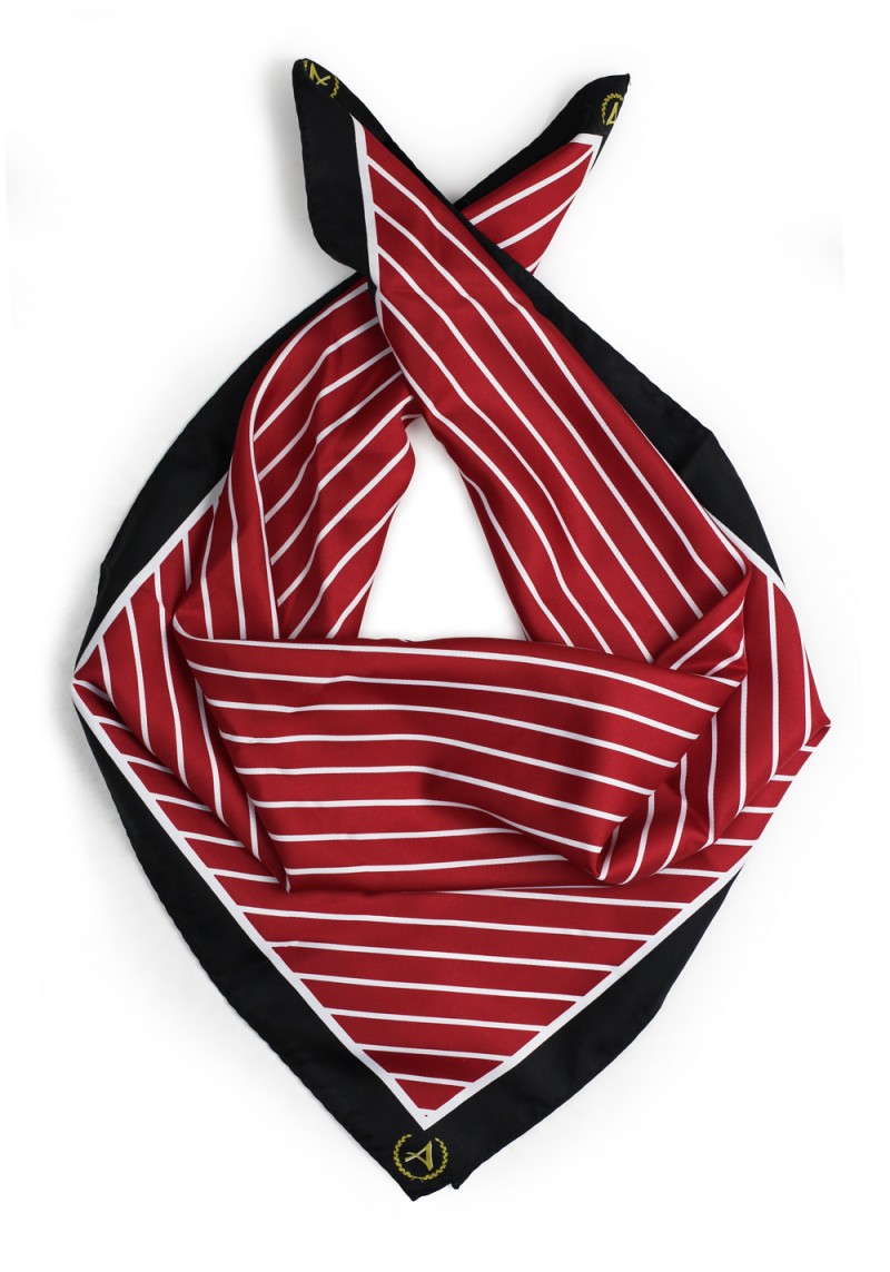 Custom Logo Ties and Matching Logo Scarves