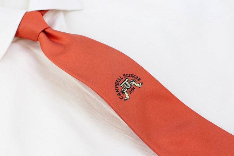 logo neckties custom design