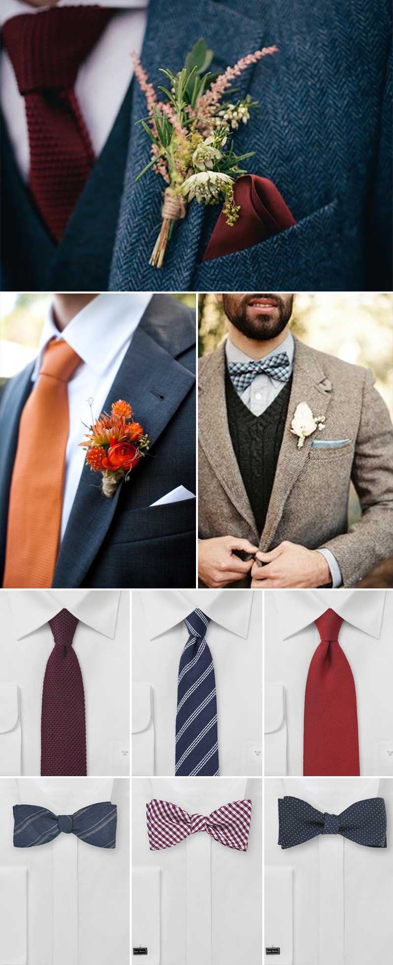 Men's Inspiration For A Fall Wedding 