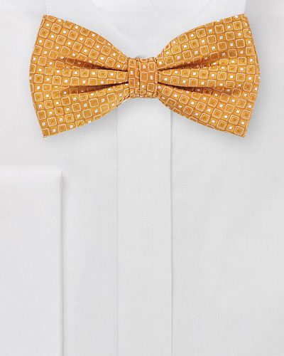 Primrose Yellow Bow Tie For Men