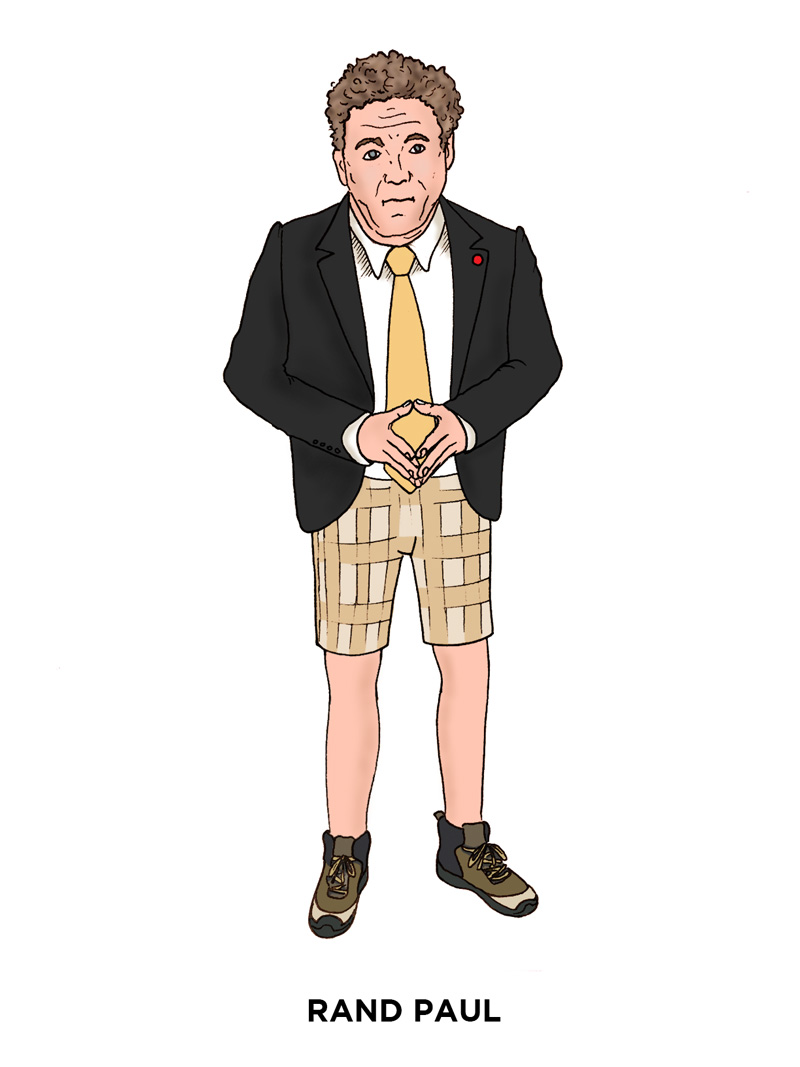 Rand Paul - Worst Dressed Politicians