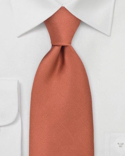 Autumn Orange Necktie