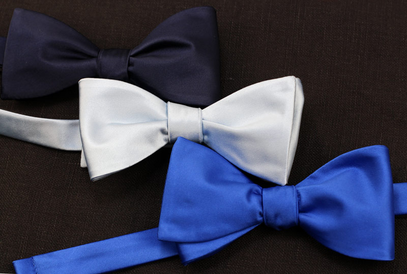 Popular Solid Colors Available in Self Tied Bow Ties