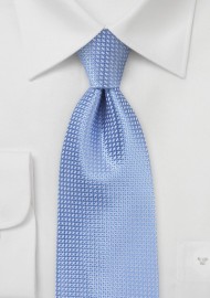 Blue Extra Long Ties - Sky blue XL necktie