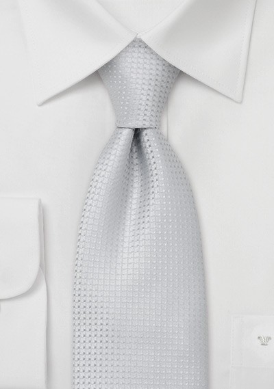 Solid color ties -  Light gray-blue necktie