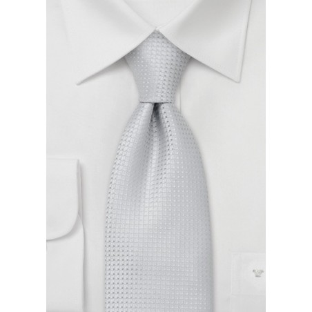 Solid color ties -  Light gray-blue necktie