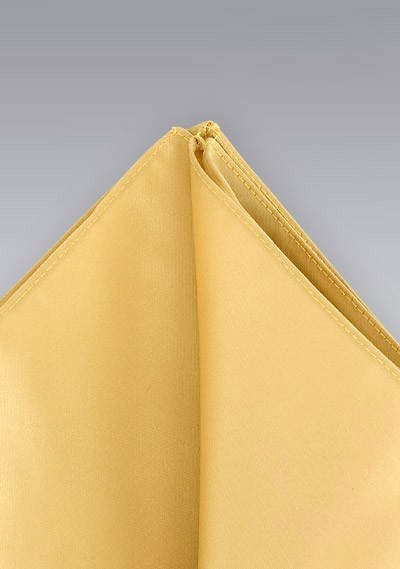Pocket squares - Golden yellow pocket square