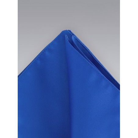 Pocket Squares - Royal blue colored hankie