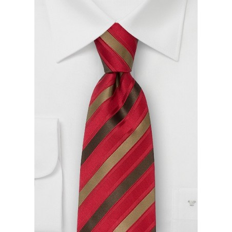 Striped Mens Ties - Italian Striped Tie "Verona" by Parsley