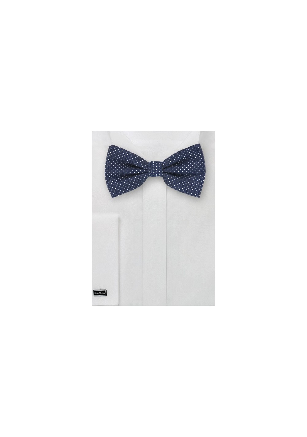 Blue Bow Ties - Bow Tie & Matching Pocket Square