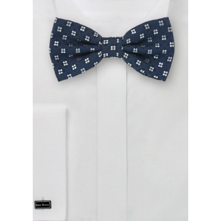 Bow Tie With Flower Pattern