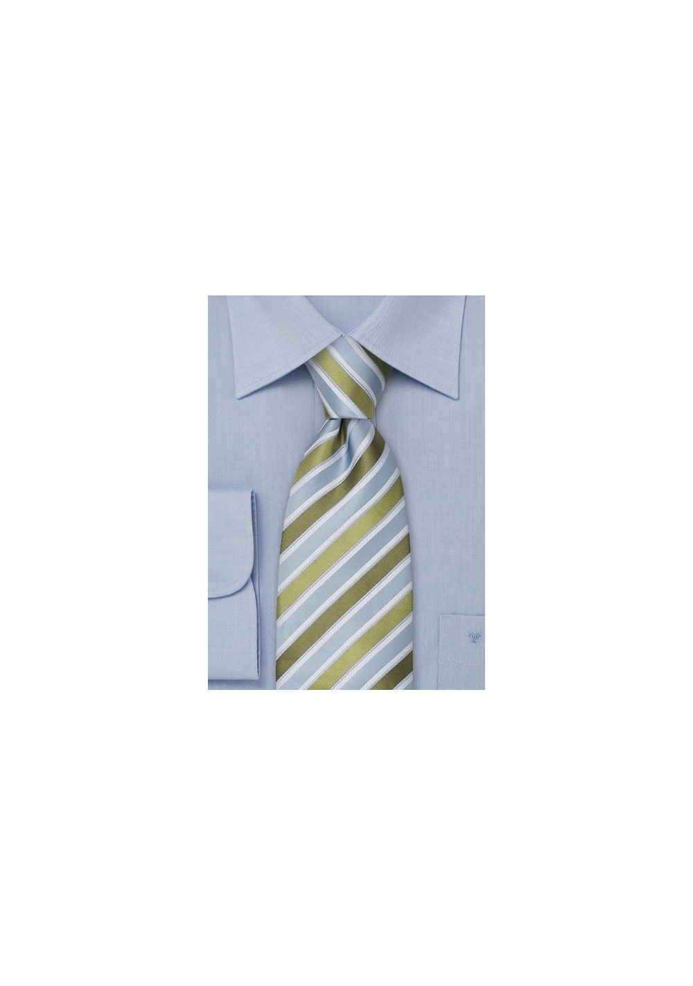 Italian Striped Neckties - Striped Tie "Verona" by Parsley