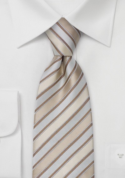 Italian Design Neckties - Striped Mens Tie "Verona" by Parsley