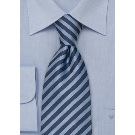 Kids Silk Ties - Blue Silk Tie For Kids
