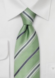 Mint Green Silk Ties - Green Designer Tie by Cavallieri