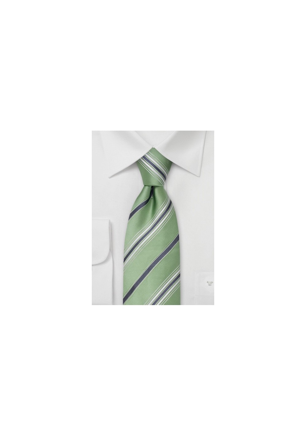Mint Green Designer Tie in XL