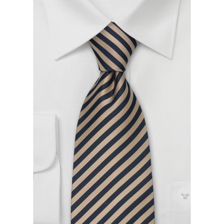 Narrow Striped Ties - Striped Necktie "Signals" by Parsely