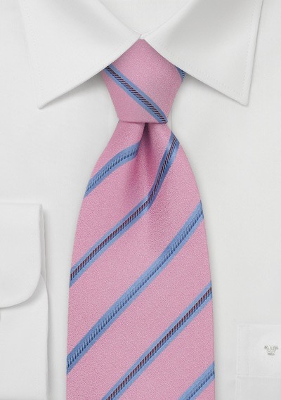 Bright Pink Tie by Chevalier