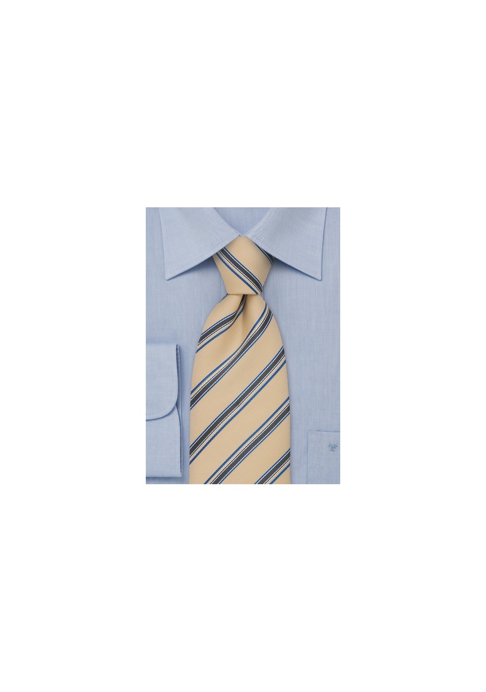 Yellow Silk Tie by Chevalier