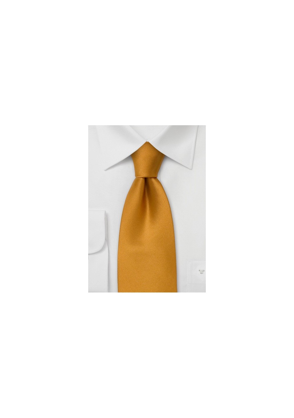 Golden Yellow Silk Tie