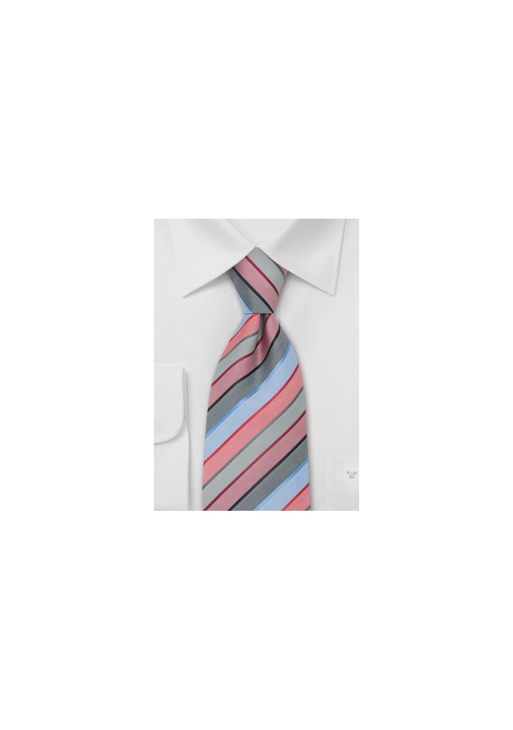 Striped Business Tie