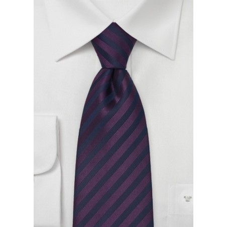 Eggplant Purple Necktie