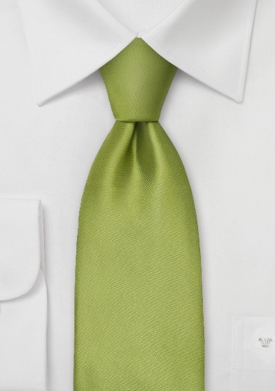 Sage Green Kids Necktie