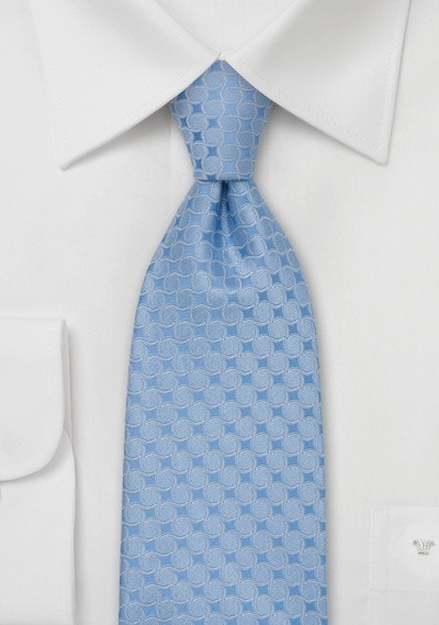 Powder Blue Designer Tie by Chevalier