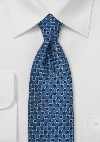 Royal Blue Silk Tie by Chevalier