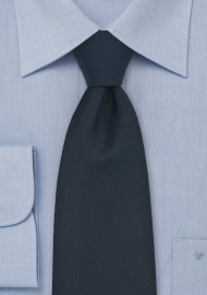 Midnight Blue Mens Silk Tie