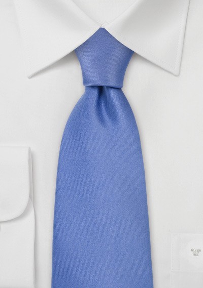 Solid Silk Ties in Carolina Blue