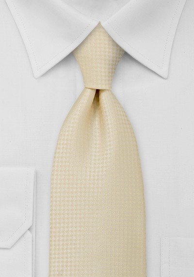 Light Lemon Mens Necktie