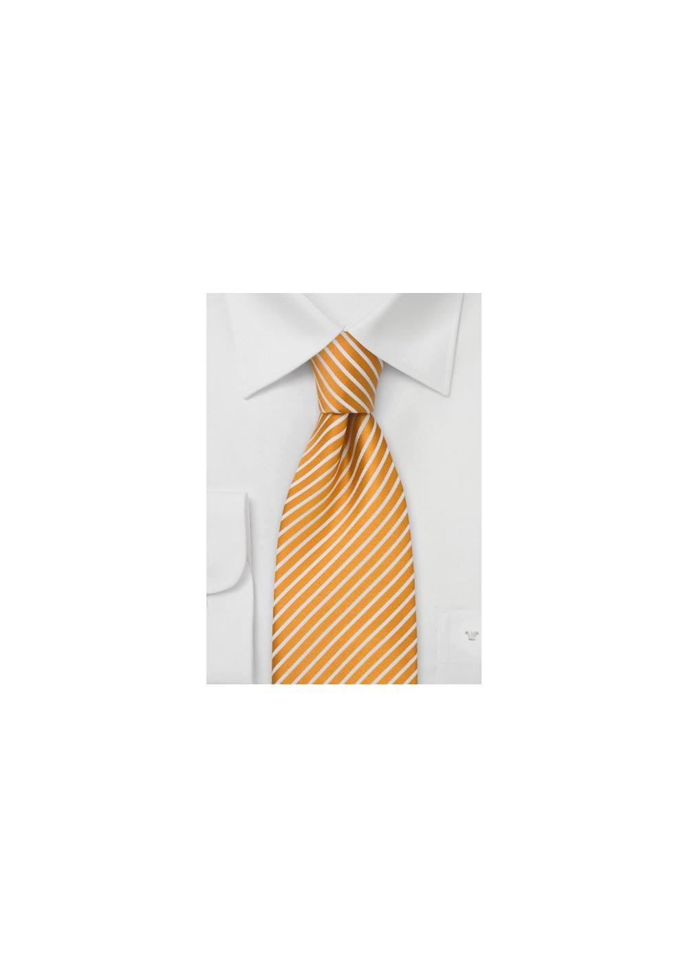 XL Sunflower Yellow Striped Tie
