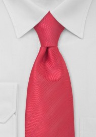 Watermelon Red Necktie