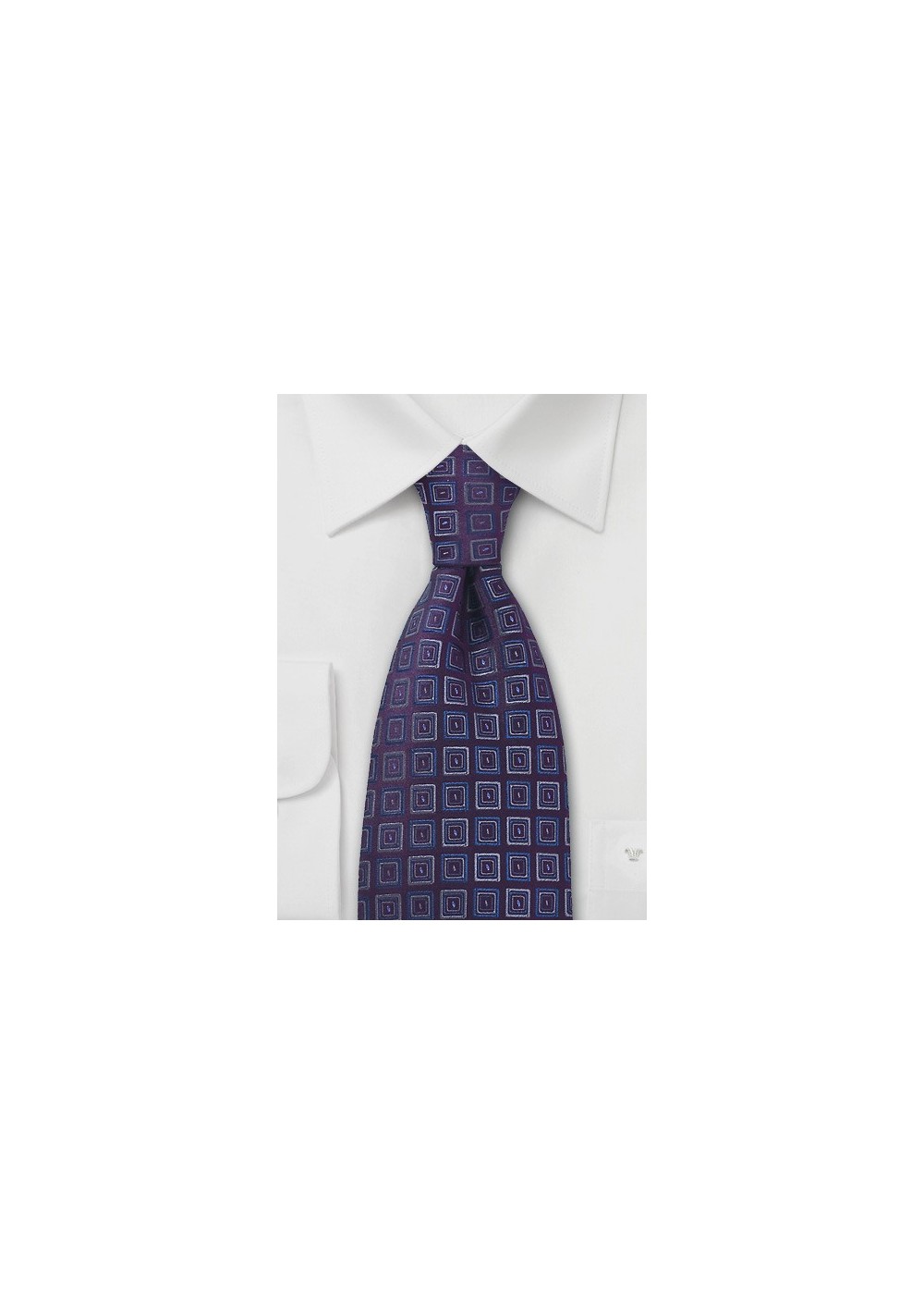Foulard Tie in Dark Purple