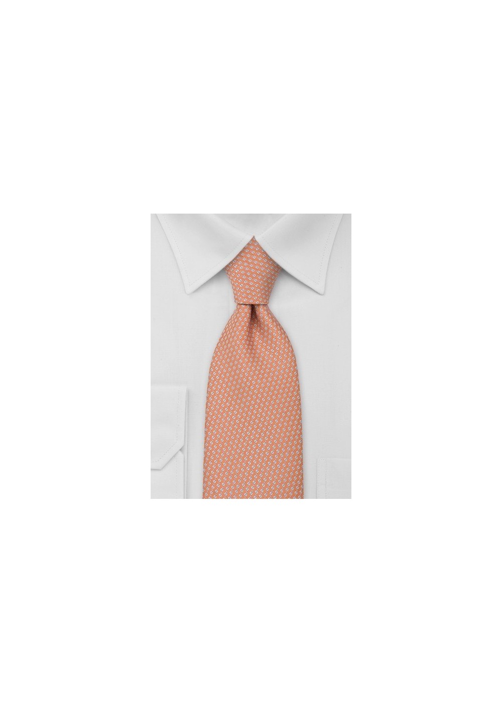 Light Orange Foulard Necktie