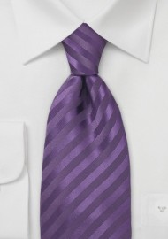 Mens Tie in Lapis-Purple
